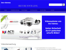 Tablet Screenshot of ins-vienna.com